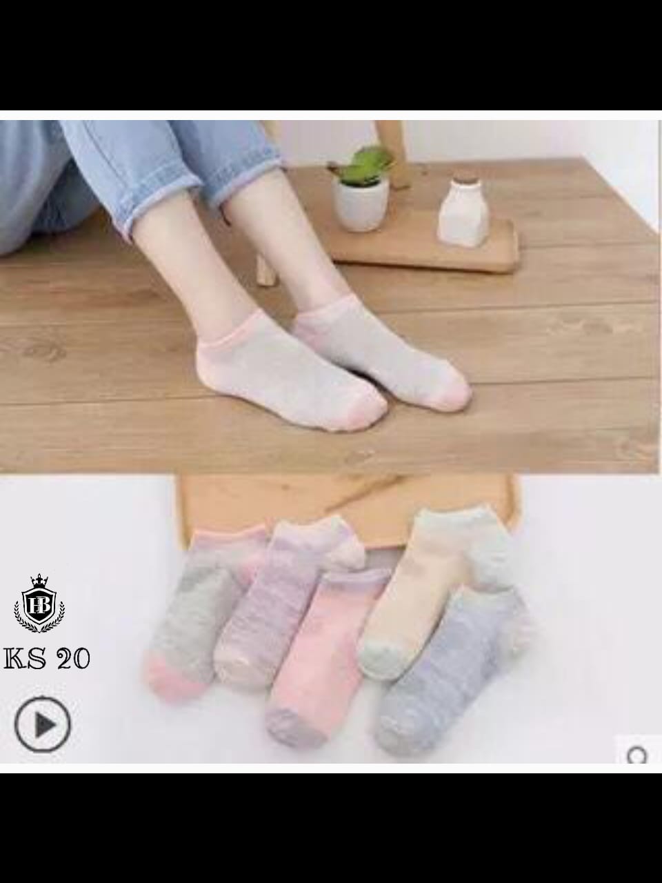 KAOS KAKI TWO TONE