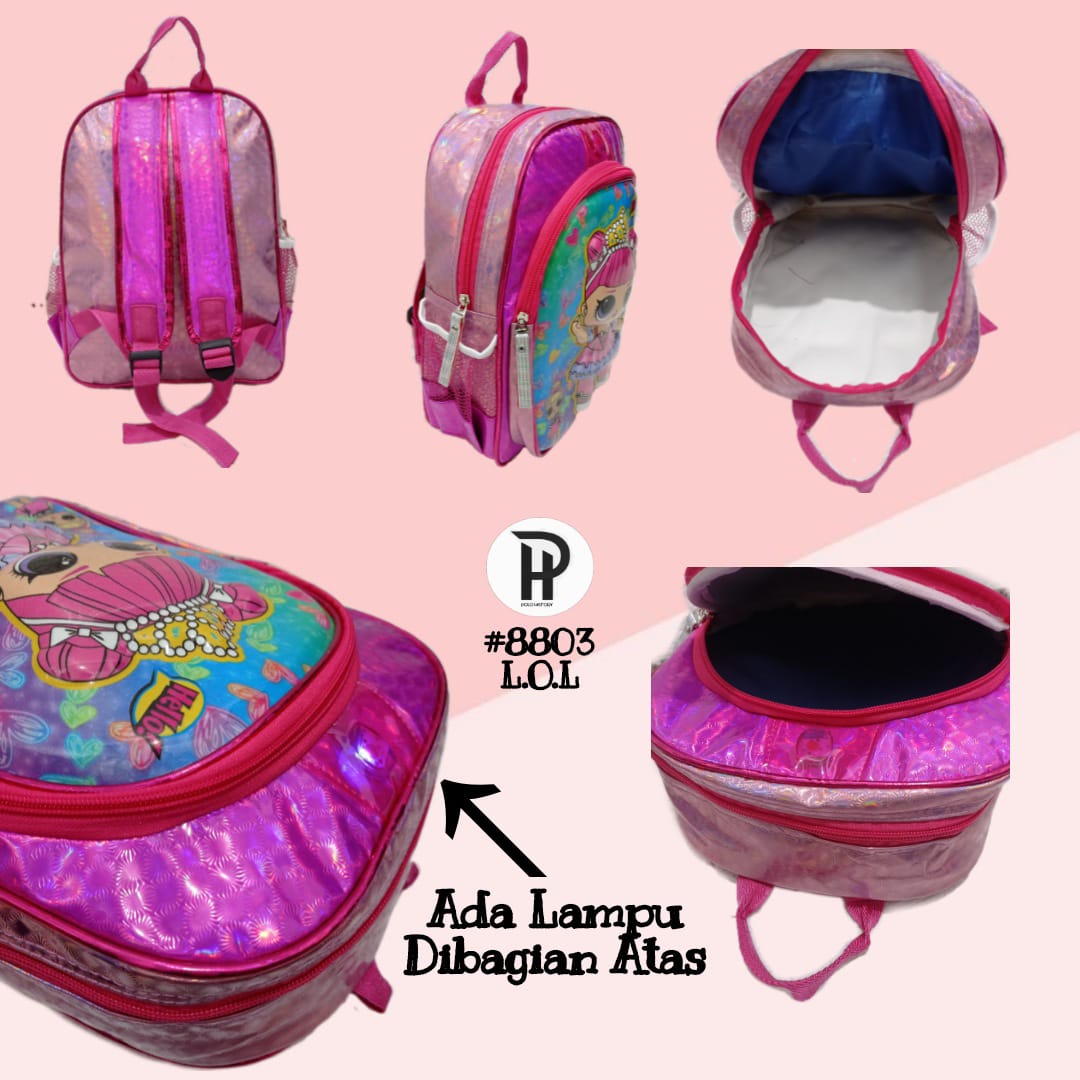 RANSEL ANAK LAMPU 8803 L.O.L